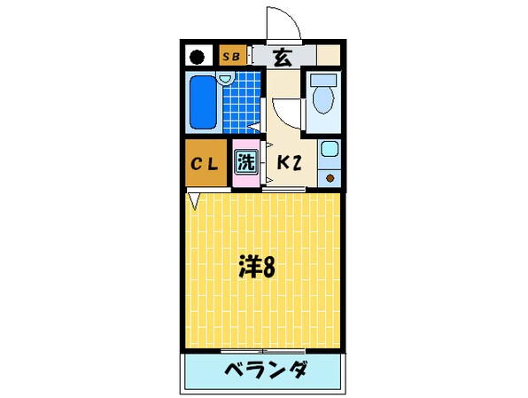 ソフィア新北島の物件間取画像